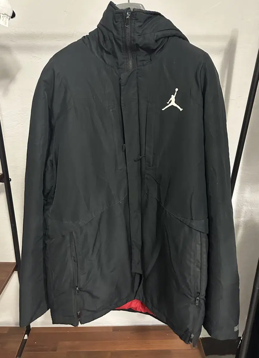 Jordan Black Duck Down Padded Jumper