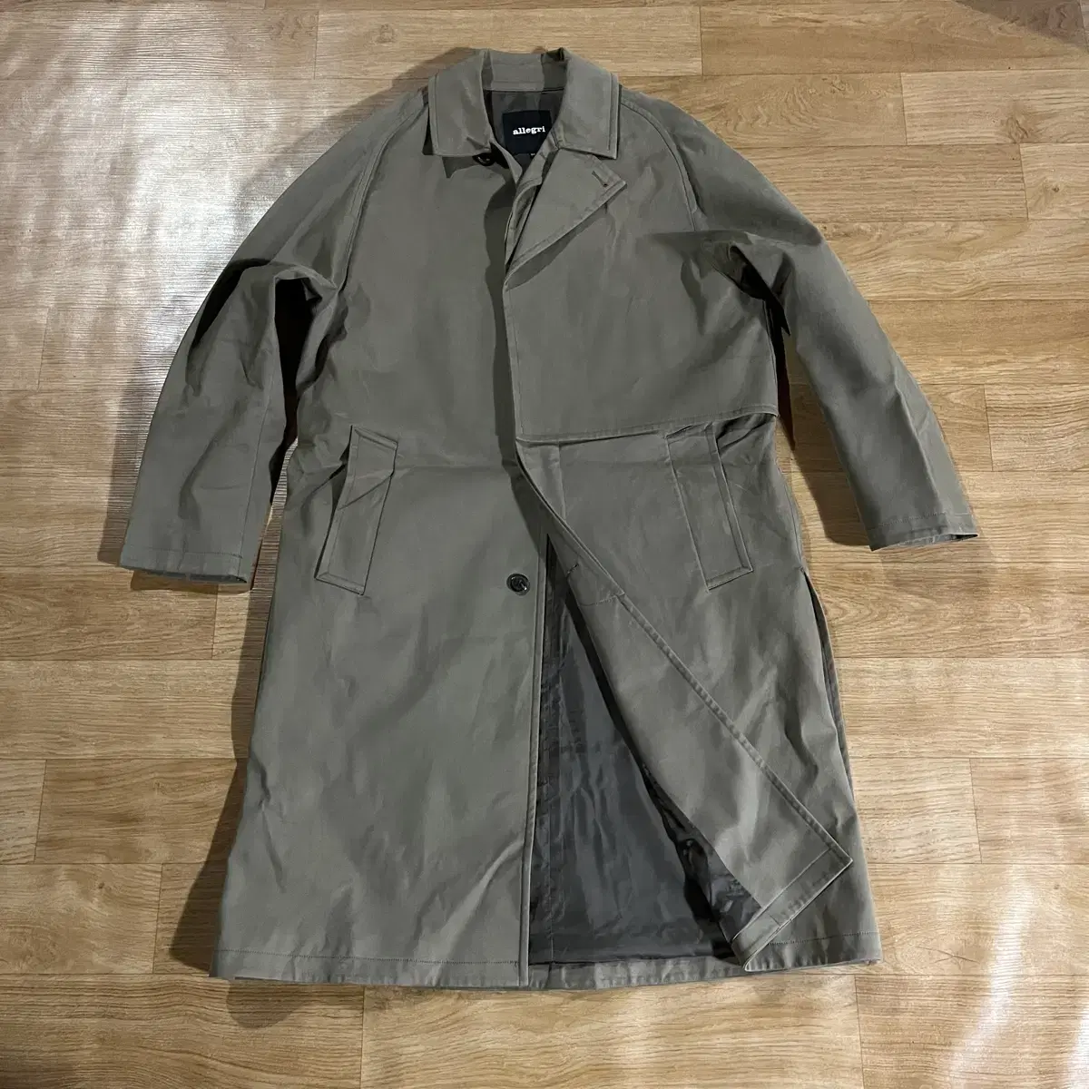 [105] Allegri Long Trench Coat