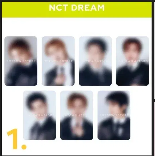 smtown &store nct dream mark seasons greetings buncheol