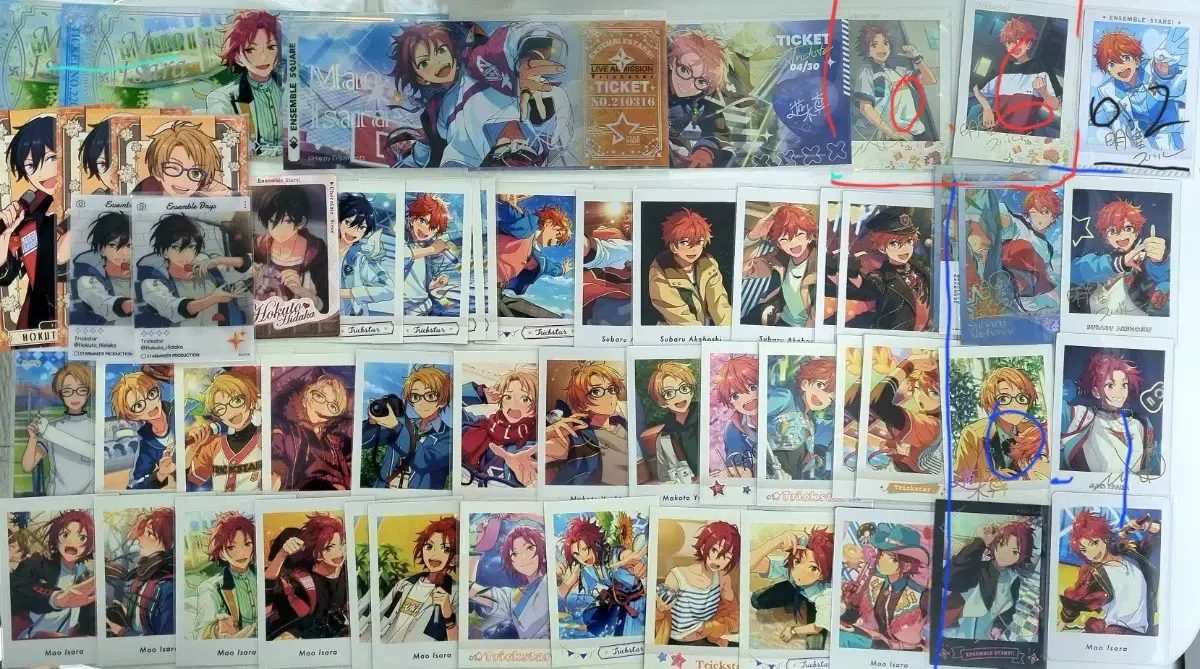 Trickstar Jiryu Pasha Pashotsu Tickets Arcana Hokuto Subaru Mako Mako Mao