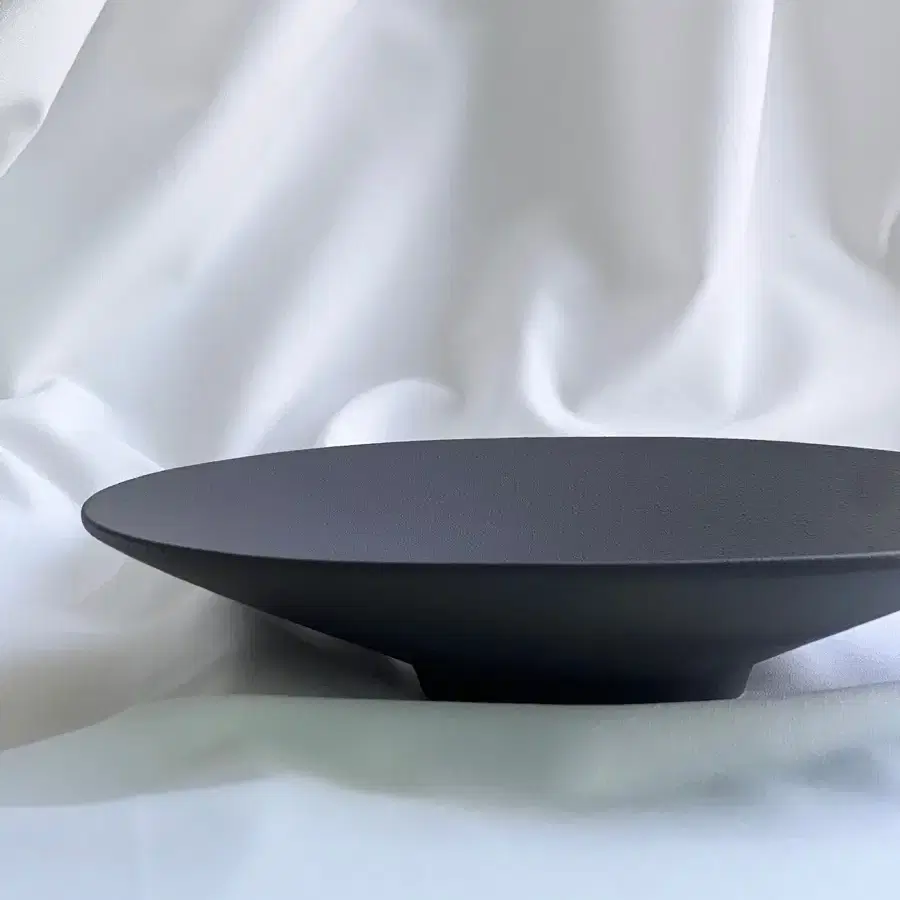 Dining plate(Black) / 원형플레이트 메인접시 파스타접시