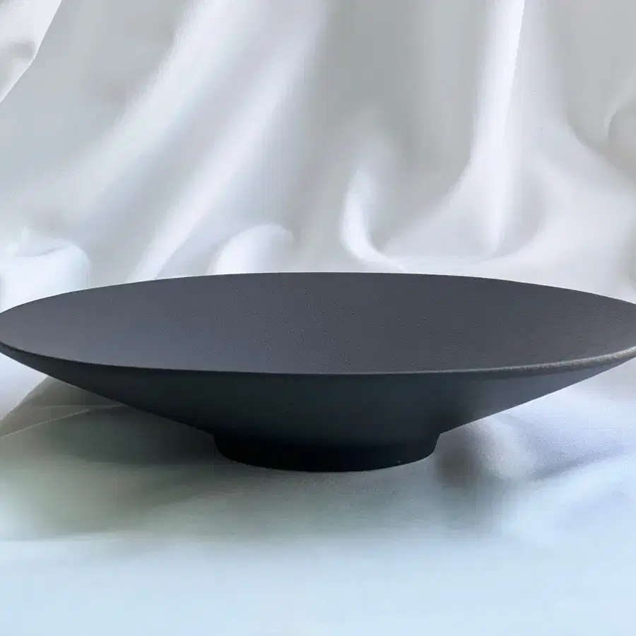 Dining plate(Black) / 원형플레이트 메인접시 파스타접시