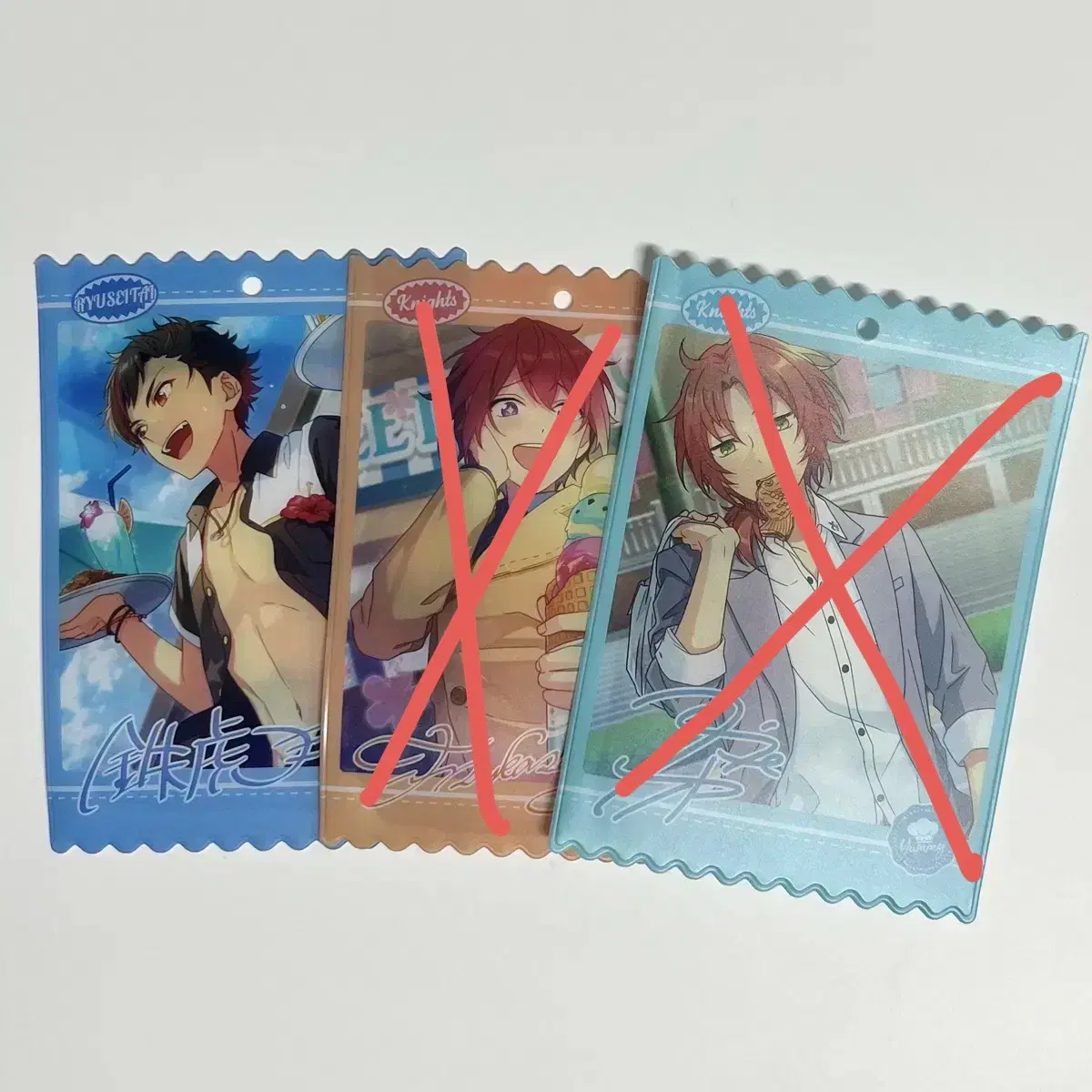 앙스타 중스타 테이스티 타임 키링 A버전 테토라 츠카사 레오
