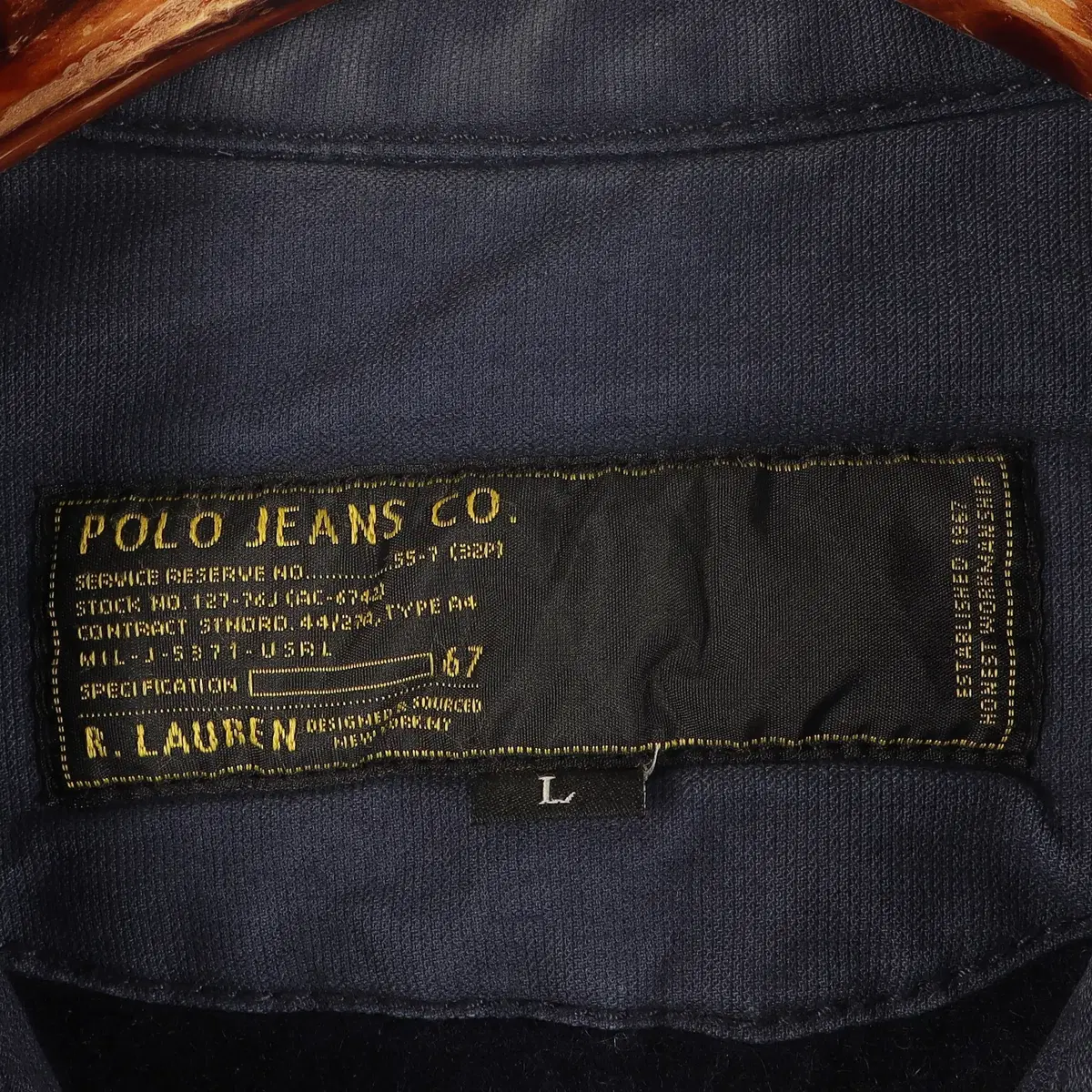 폴로 진스 POLO JEANS 워크 점퍼 L