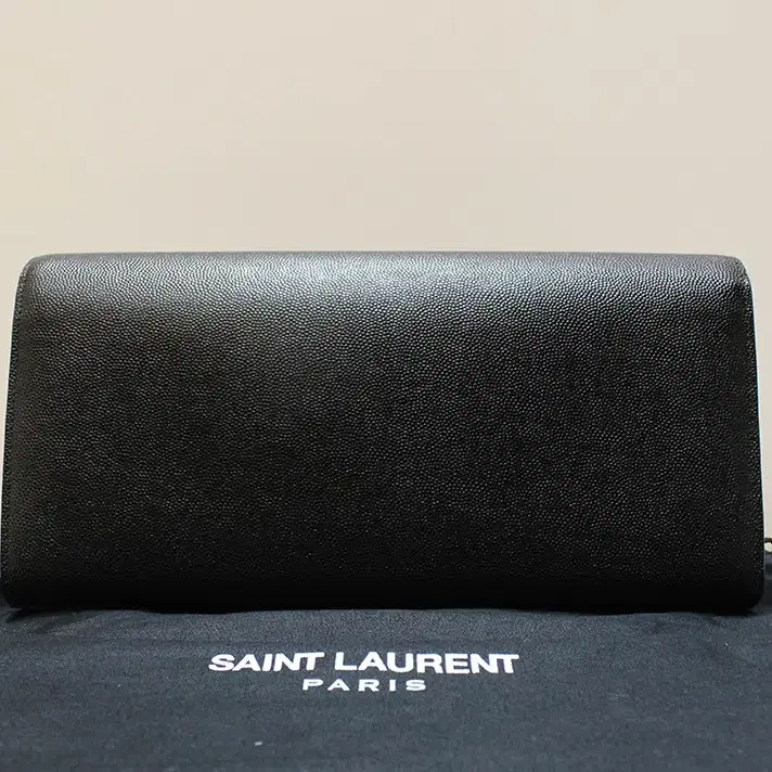 [중고명품다올] 생로랑 YSL 카산드라 블랙 파우치 클러치백 326079