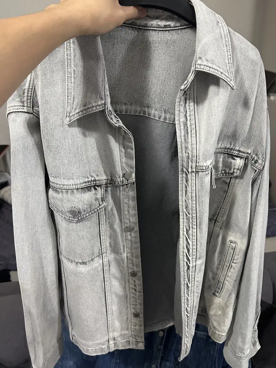 Denim jacket with a nice wash