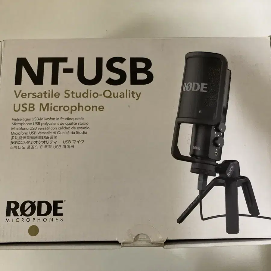 로데 마이크 rode nt usb, bm88 로우프로파일 마이크암