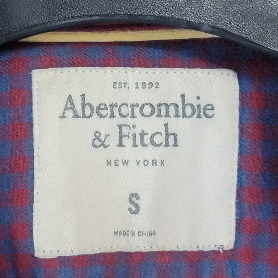 ABERCROMBIE 아베크롬비 추동용 긴팔 체크 남방