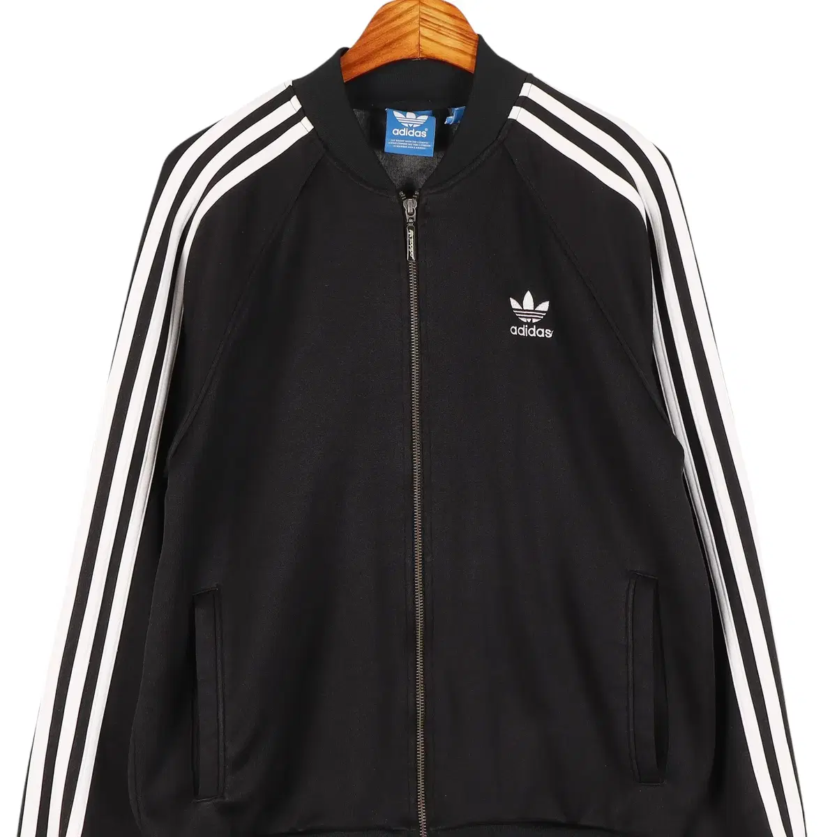 아디다스 ADIDAS 블랙 트랙탑 져지 105