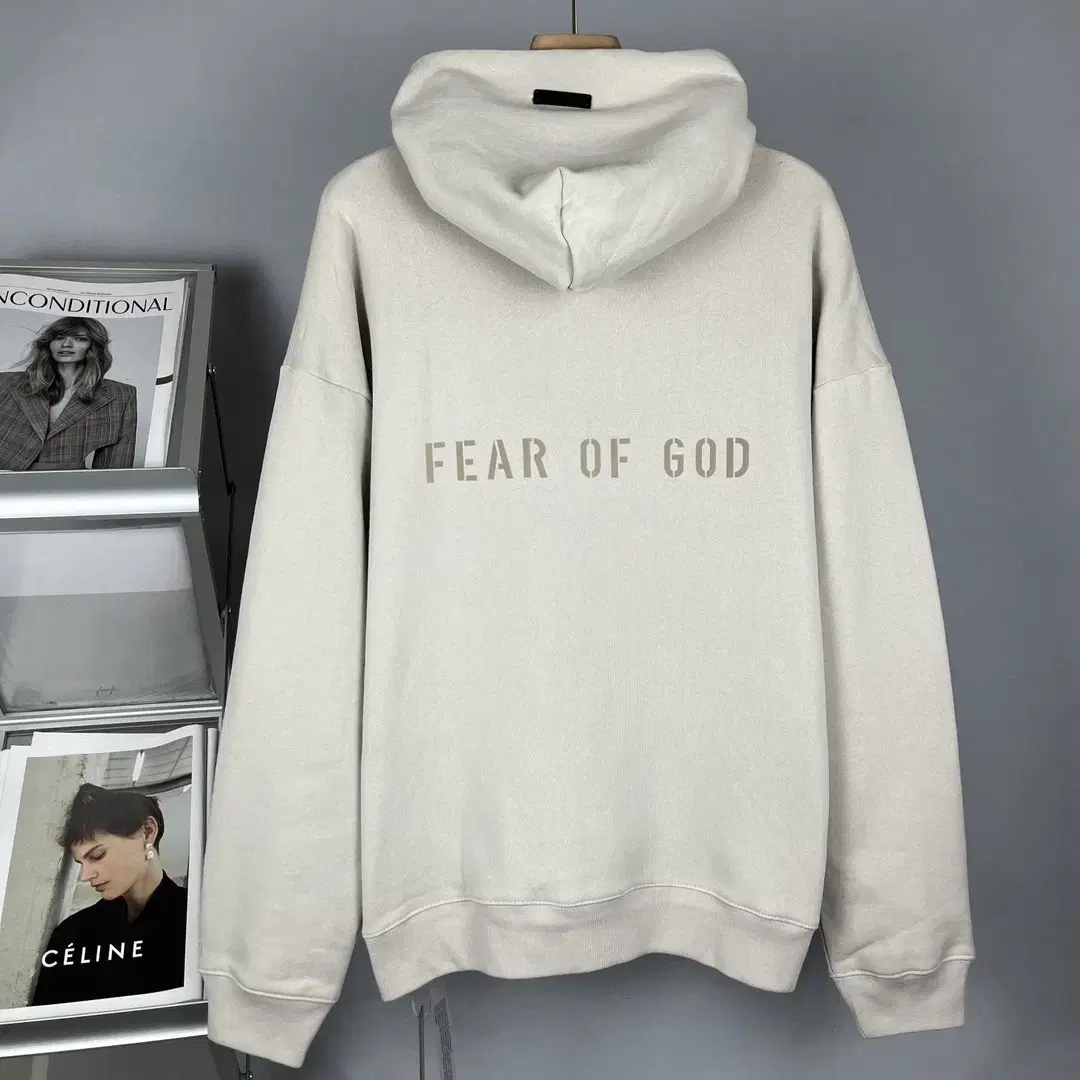 fear of god fog 이니셜 푸딩 칼라 가을겨울 풀후드 맨투맨