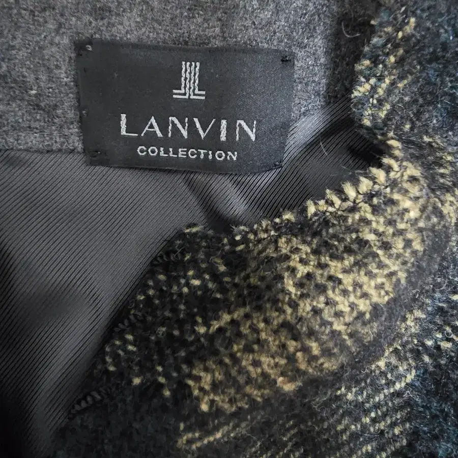 LANVIN 랑방 컬렉션 양모 알파카 미디원피스