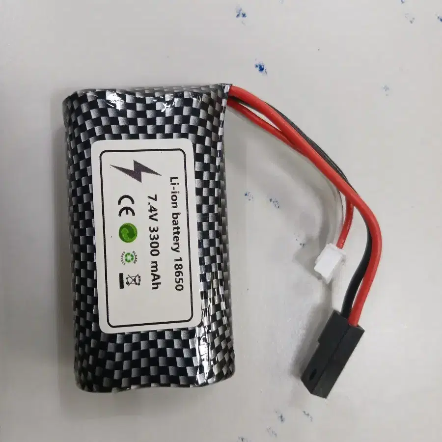 드론 7.4V 3300mAh 18650  배터리