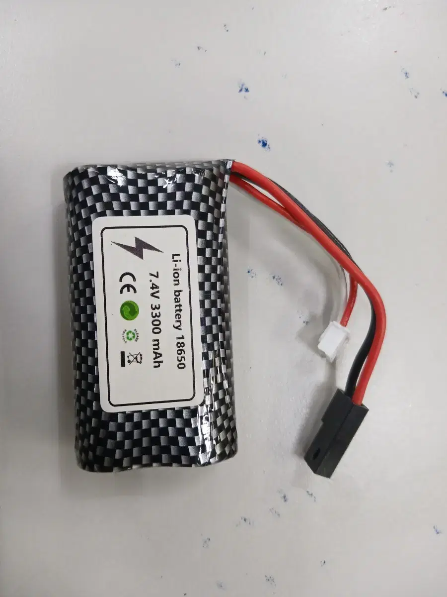 드론 7.4V 3300mAh 18650  배터리