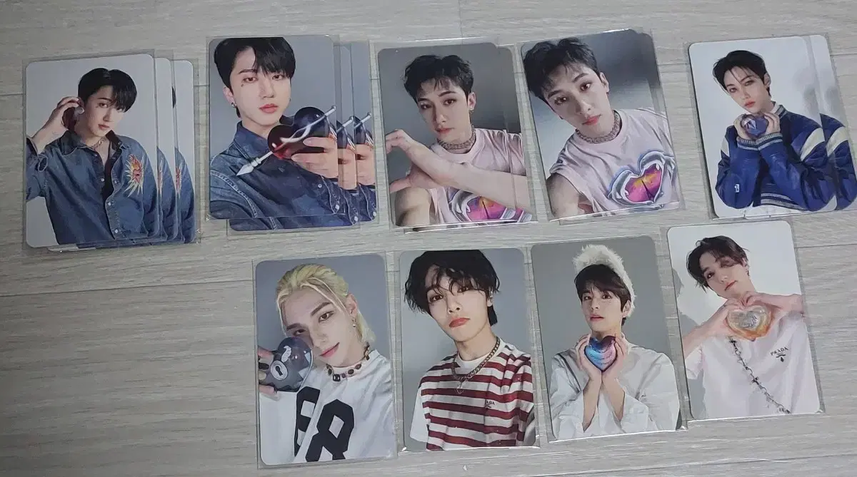 Maxident photocard bang chan changbin hyunjin han felix seungmin i.n wts unreleased photocard Alpo