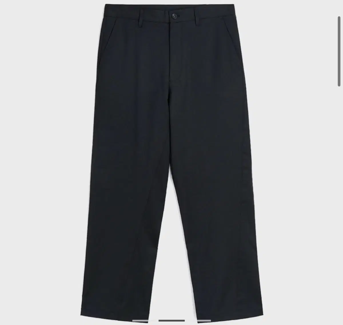 Sunflower Wide-Twist Trousers Black 48SIZE