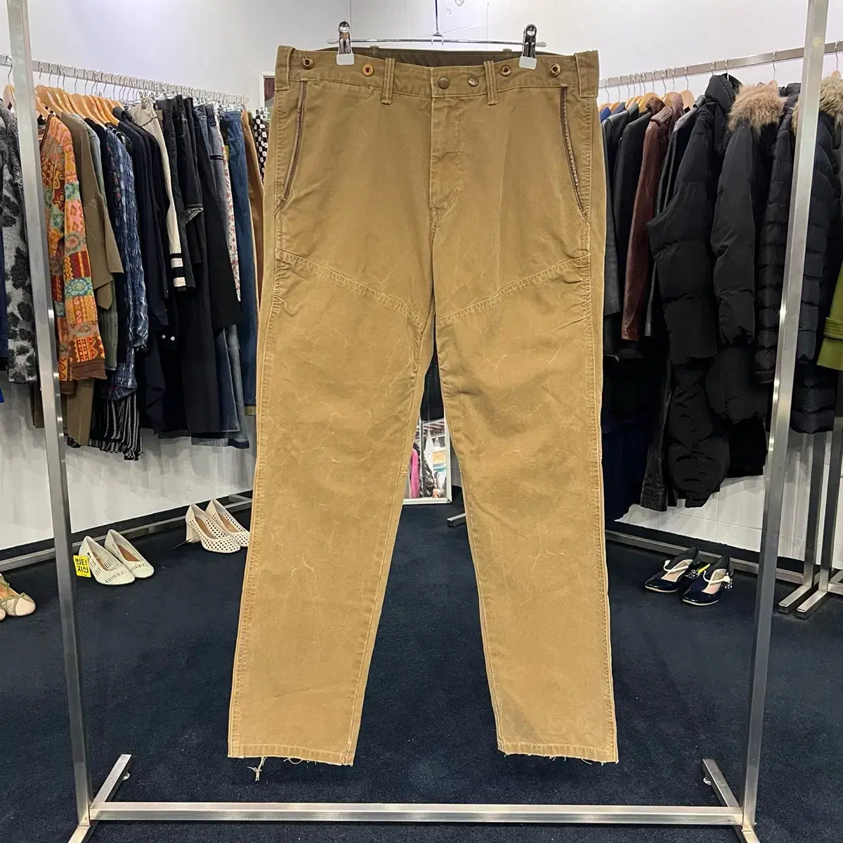 [Tacko] [34] Polo Ralph Lauren Modern Gi duck canvas hunting pants in duck canvas.