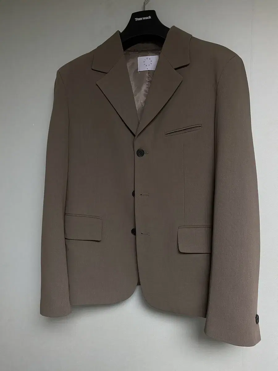 Cignature wool blazer brown M