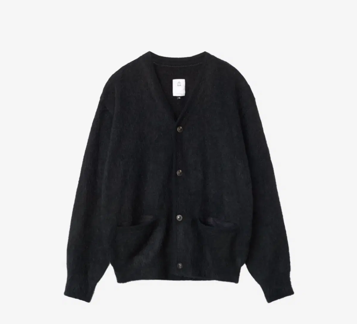 2) Polythene lew mohair cardigan 23FW first edition