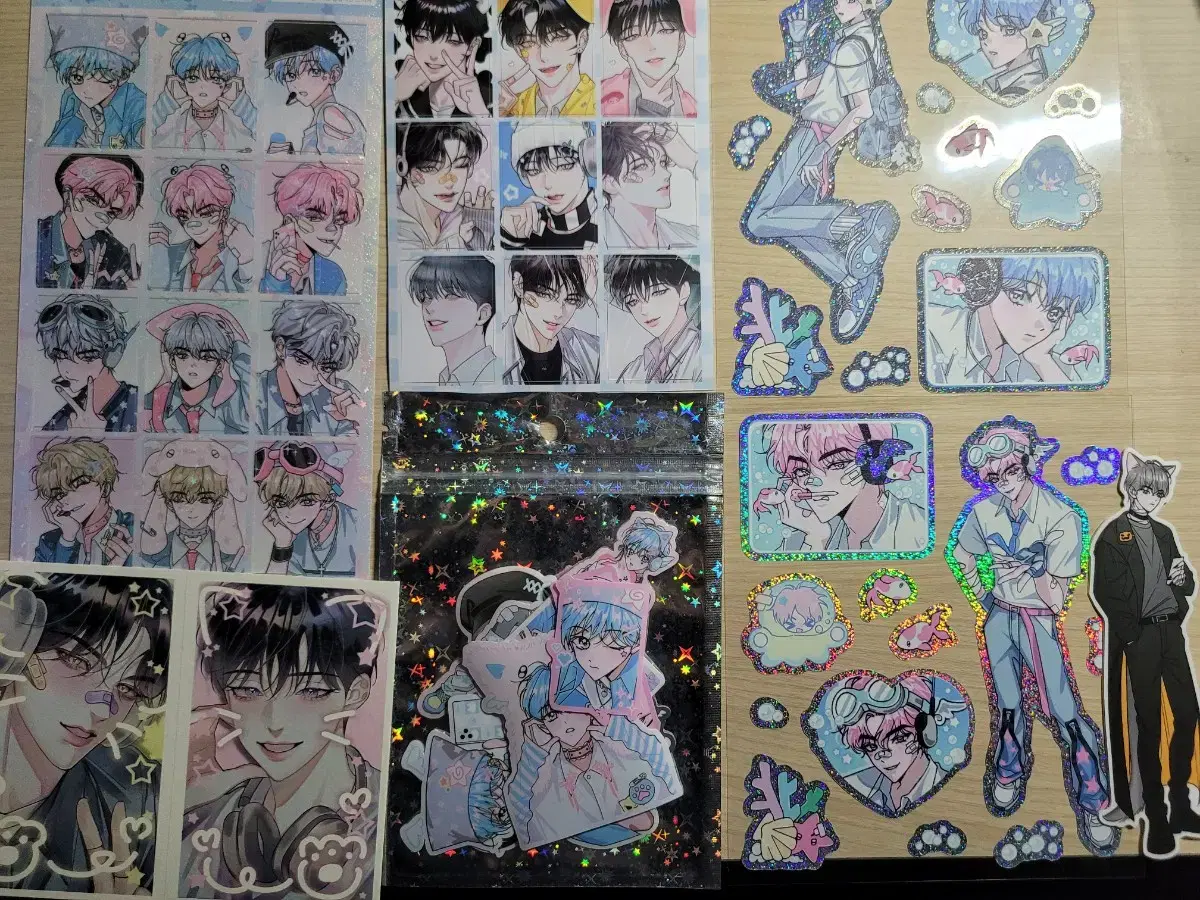 Seoilfe dot dot dot dot bamboo shop Ifu Daku sticker keyring photocard postcard sell WTS