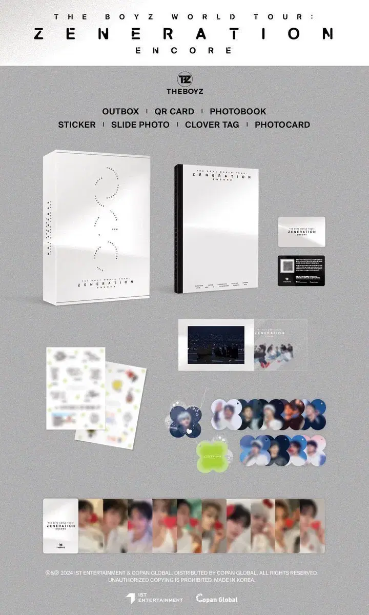 더보이즈 제너레이션 qr dvd 본품 이거마시면+클로버 분철