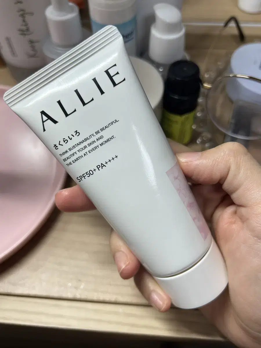 알리 allie 크로노 뷰티 톤업 선크림 04 사쿠라