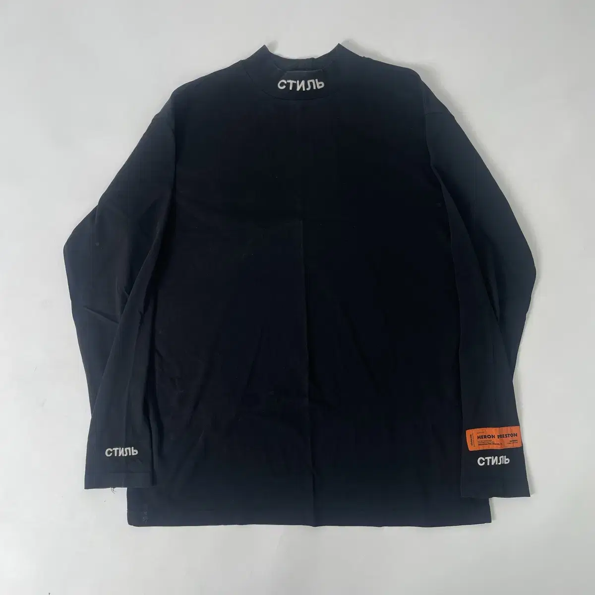 Heron Preston Influencer Mock Neck Long Sleeve