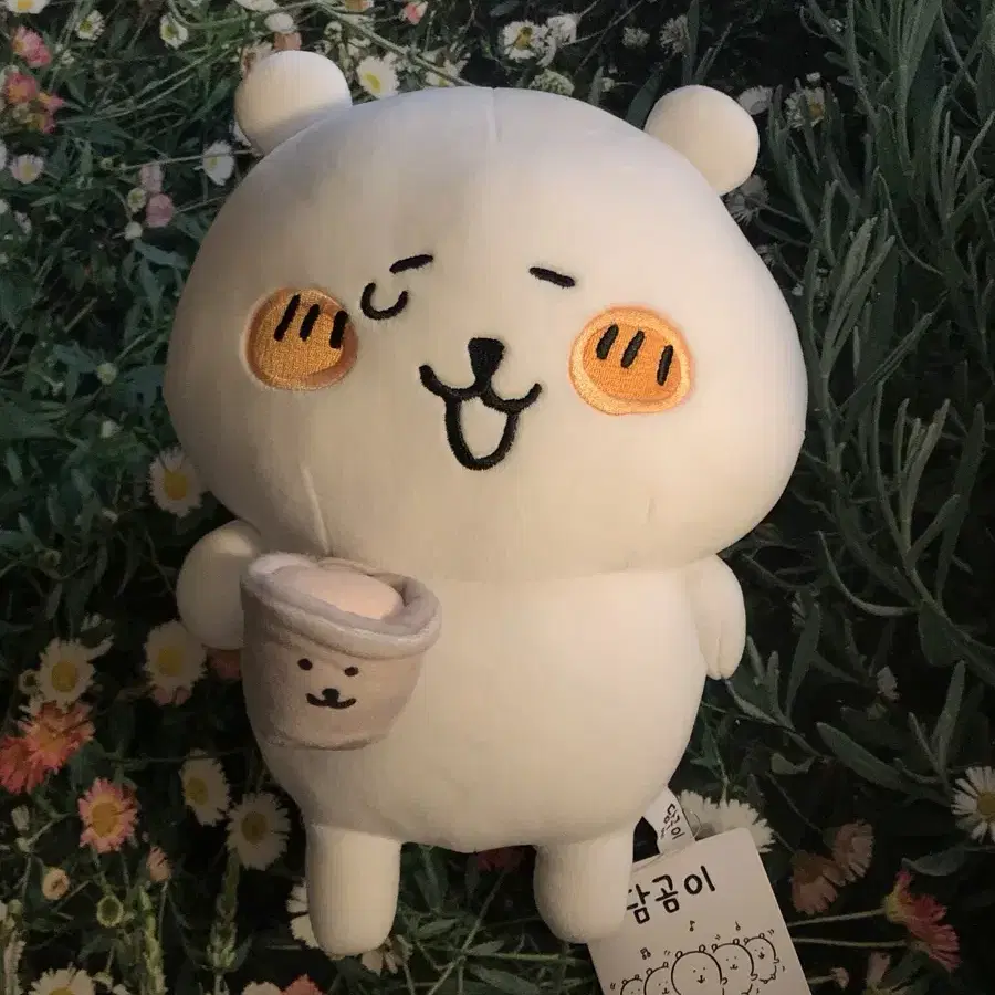 농담곰 담곰이 화분 인형