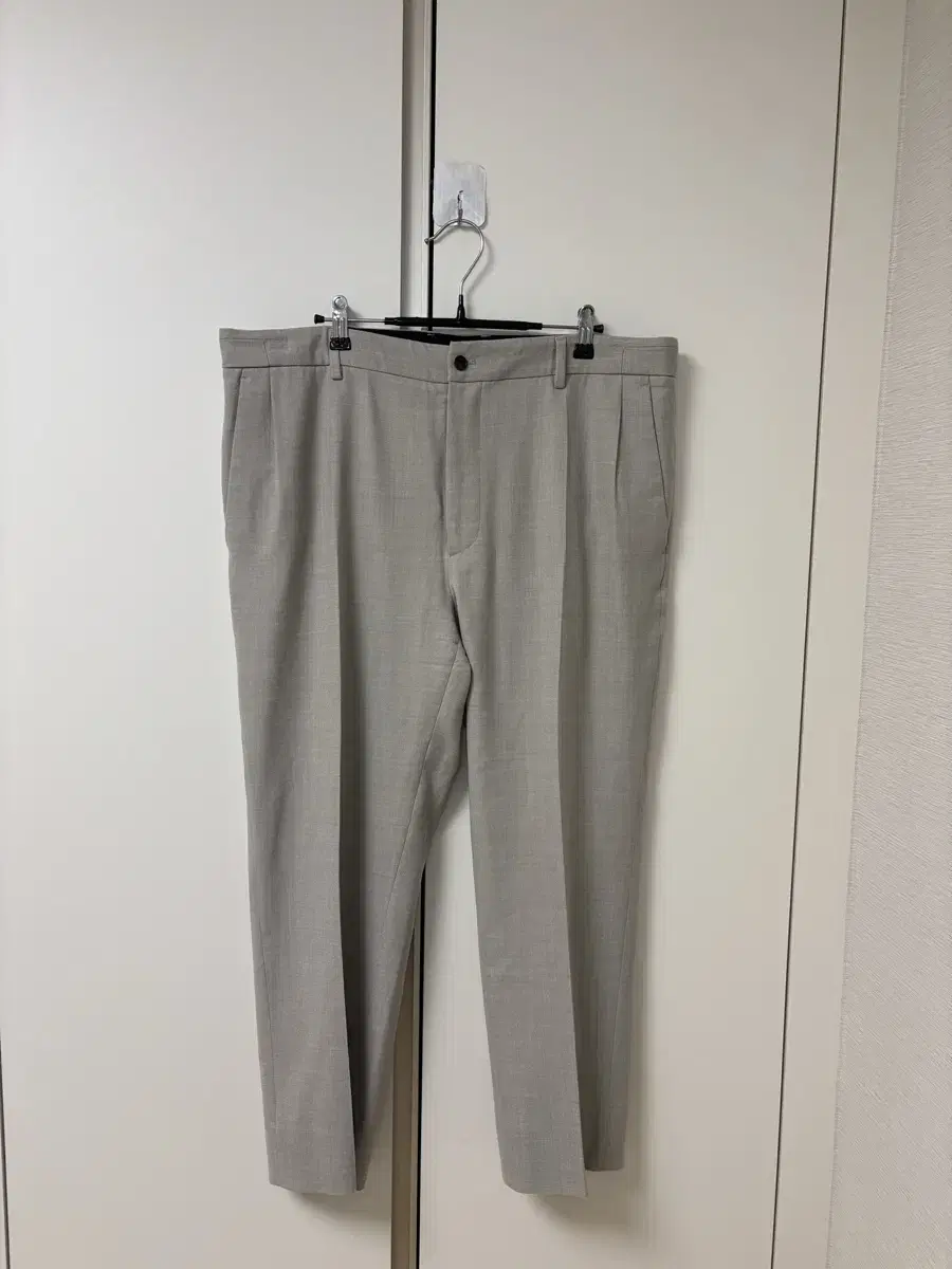 22ss)Time Homme Chudong Woolspun Slacks 36