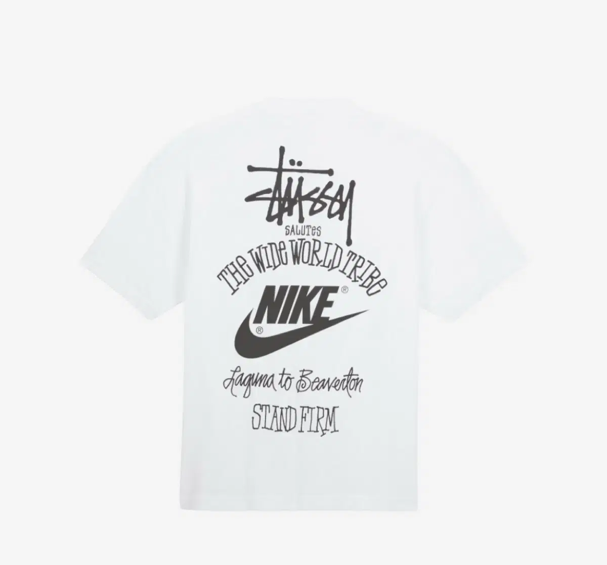 Nike Stussy T-Shirt Black Sells