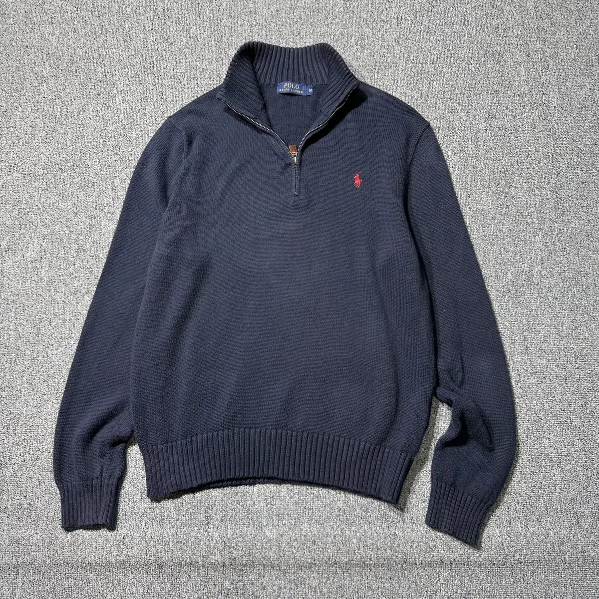 Vintage Polo Ralph Lauren Knit Half-Zip Up (100) A2_5707