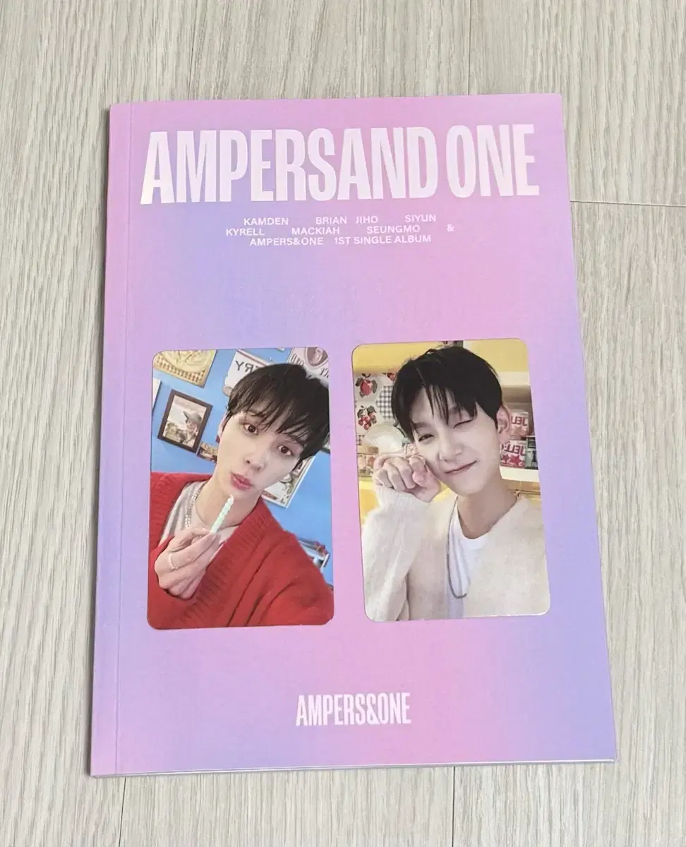 ampersandone unsealed album wts