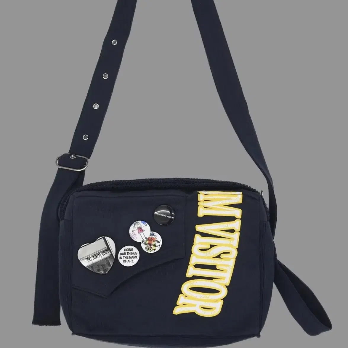 [THE MUSEUM VISITOR]★韓国人気★FLEECE WALLET FLEECE WALLET (NAVY) : THE MUSEUM VISITOR