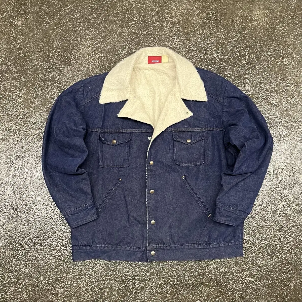 80s Dickies 데님 쉐르파 자켓 (110)