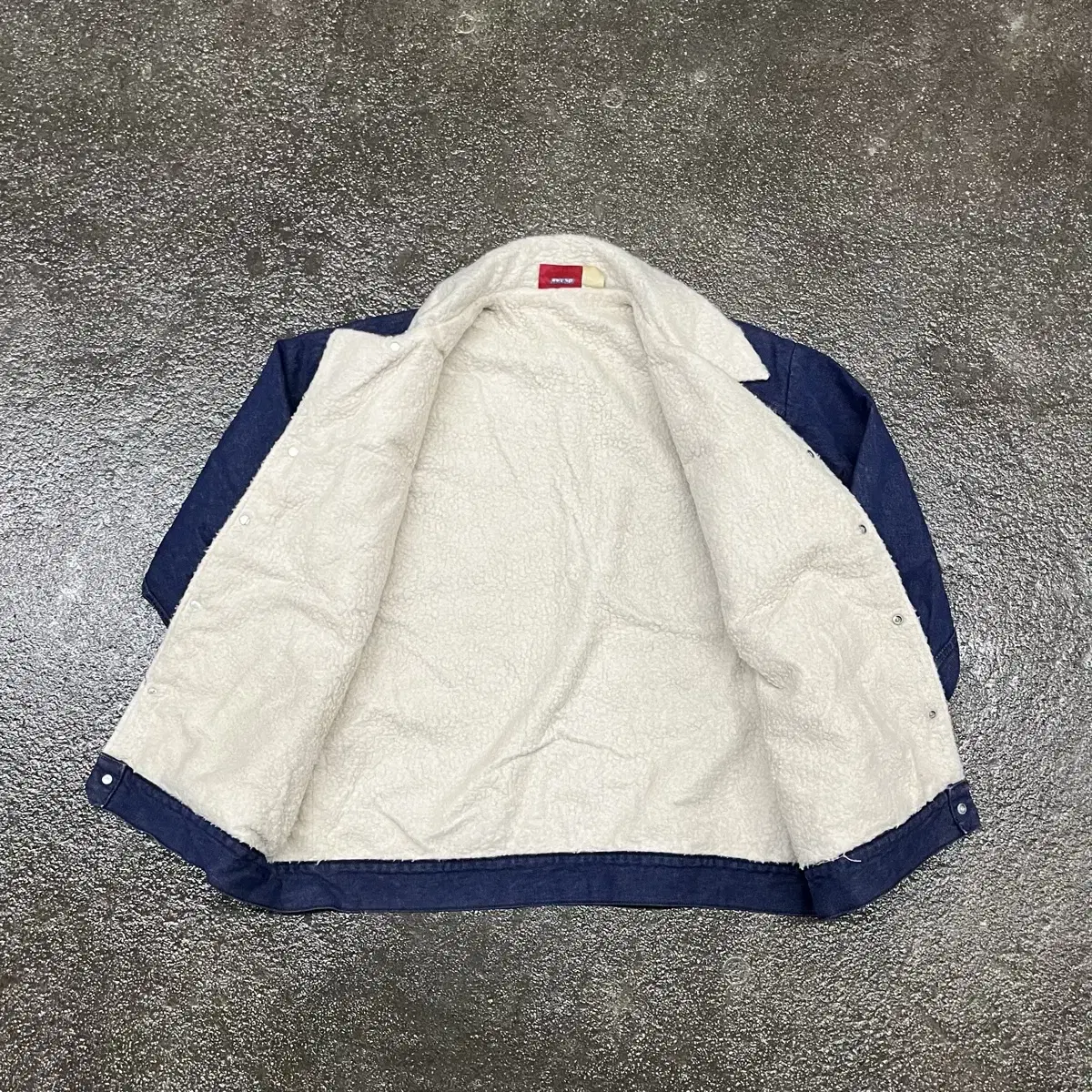 80s Dickies 데님 쉐르파 자켓 (110)