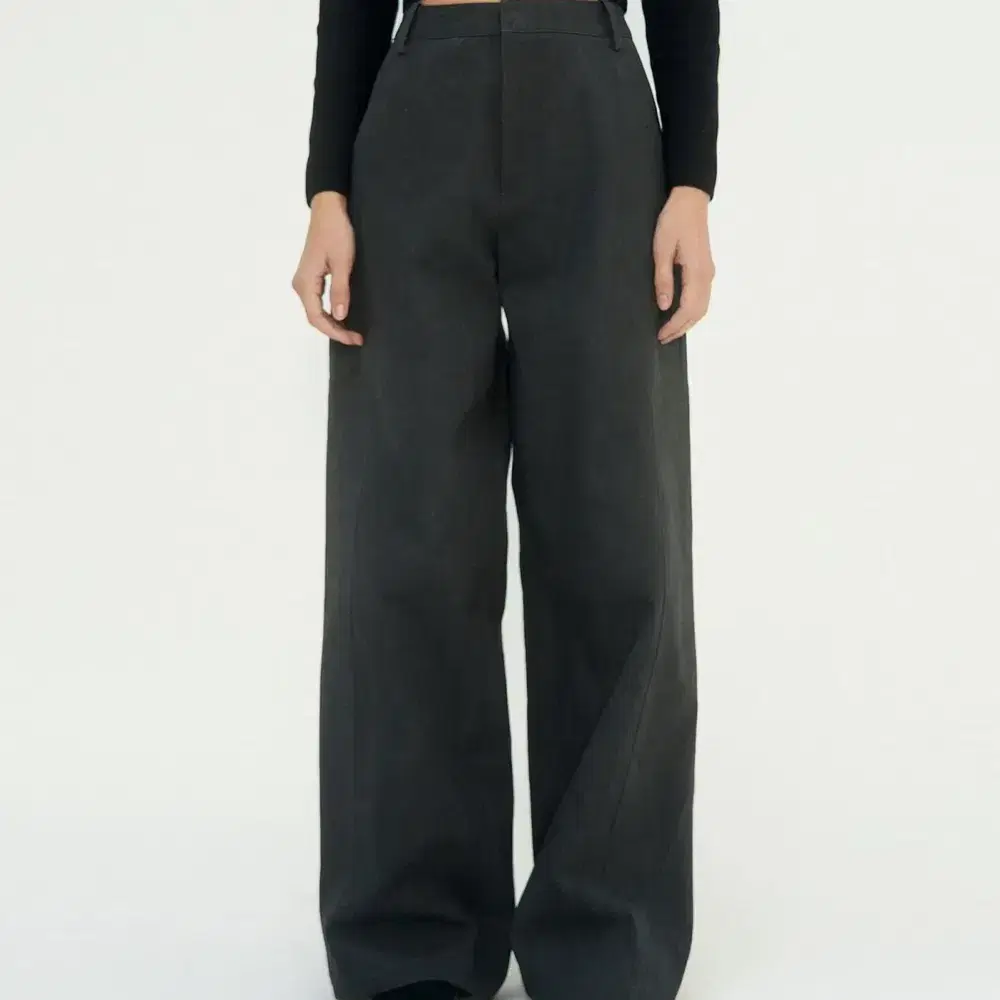 트리밍버드 Right angle Pants [Black]