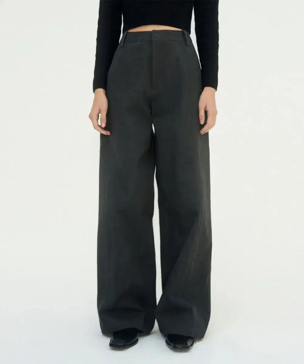 트리밍버드 Right angle Pants [Black]