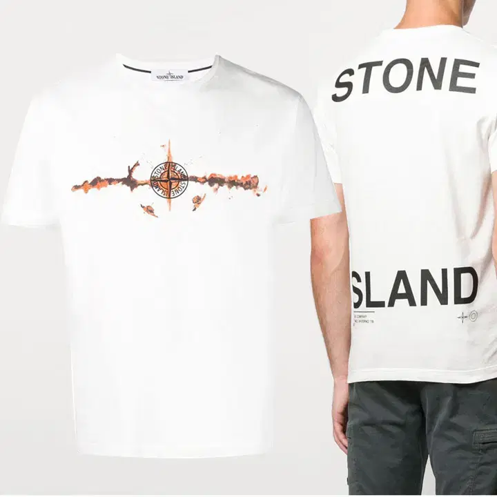 [STONE] Front Back Logo T-shirt 71152NS85 V0099