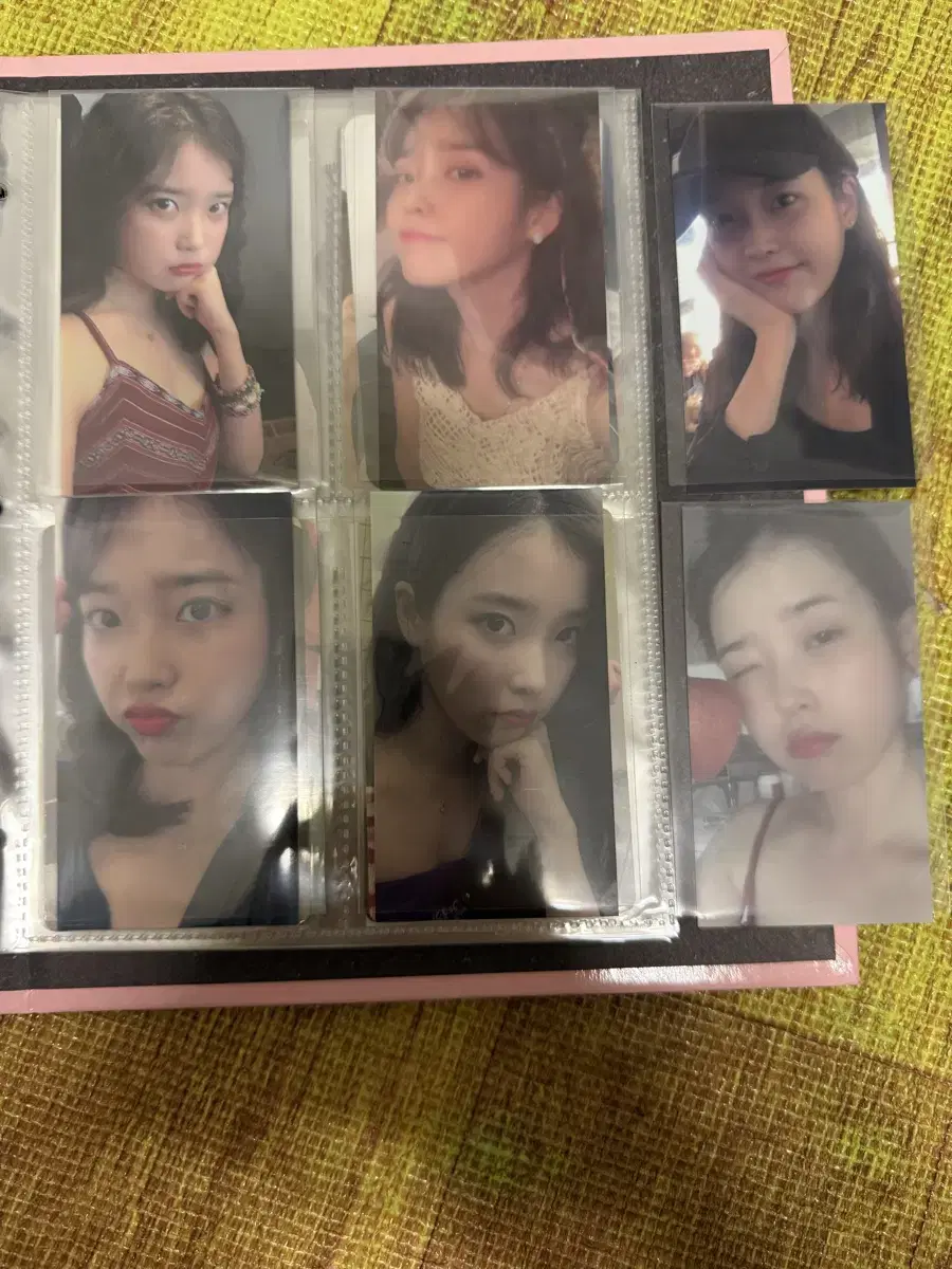 IU fanmeeting Reverse Transposition Photocard (20s version)