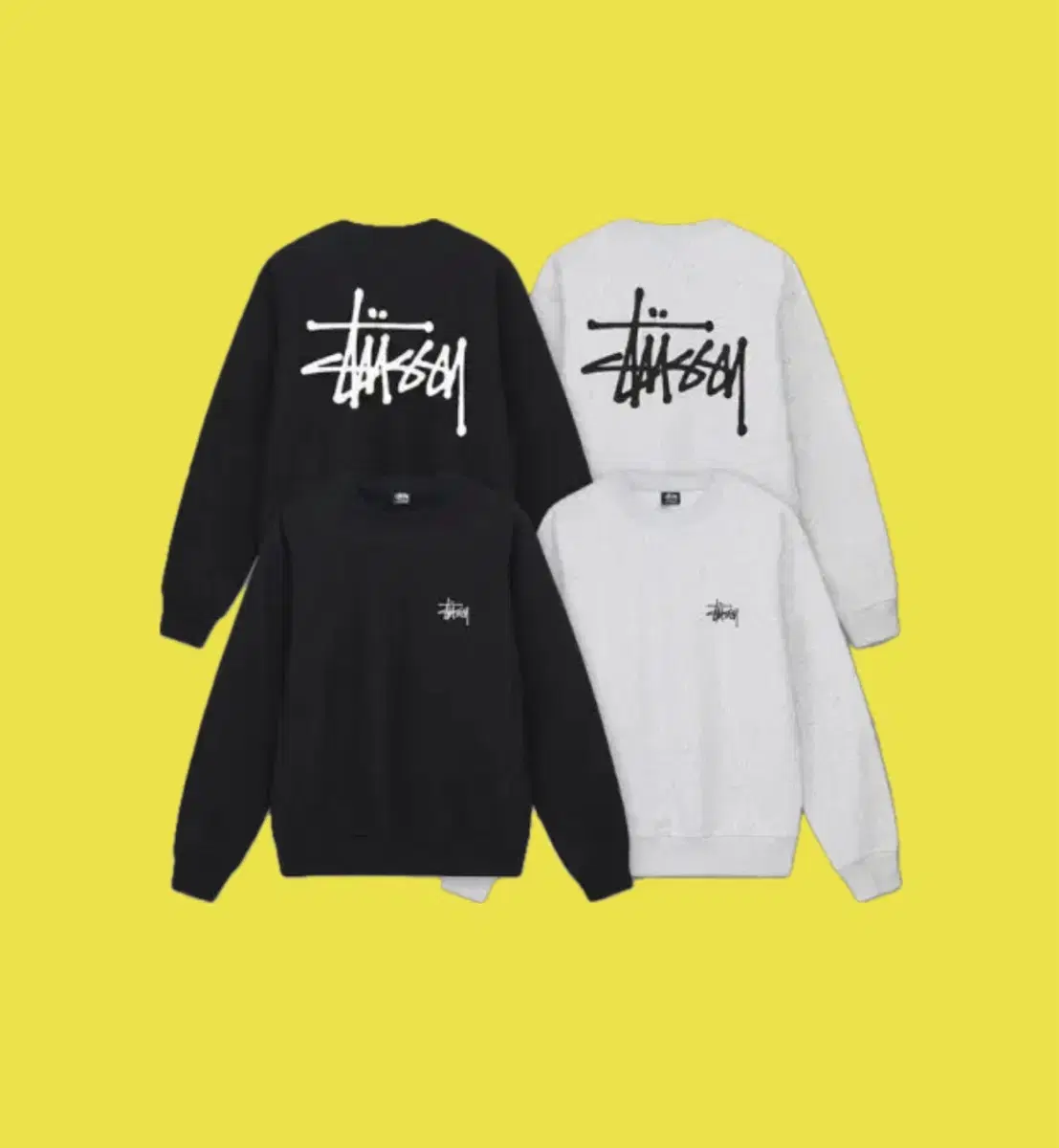 Stussy Basic Brushed Top in 3 Colors