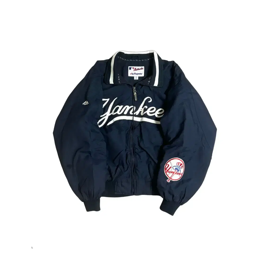 Majestic New York Yankees Old School Jumper One-On-One Jacket