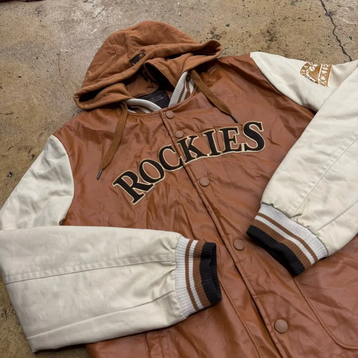 [ Authentic/105 ] MLB Colorado Rockies Varsity Jacket