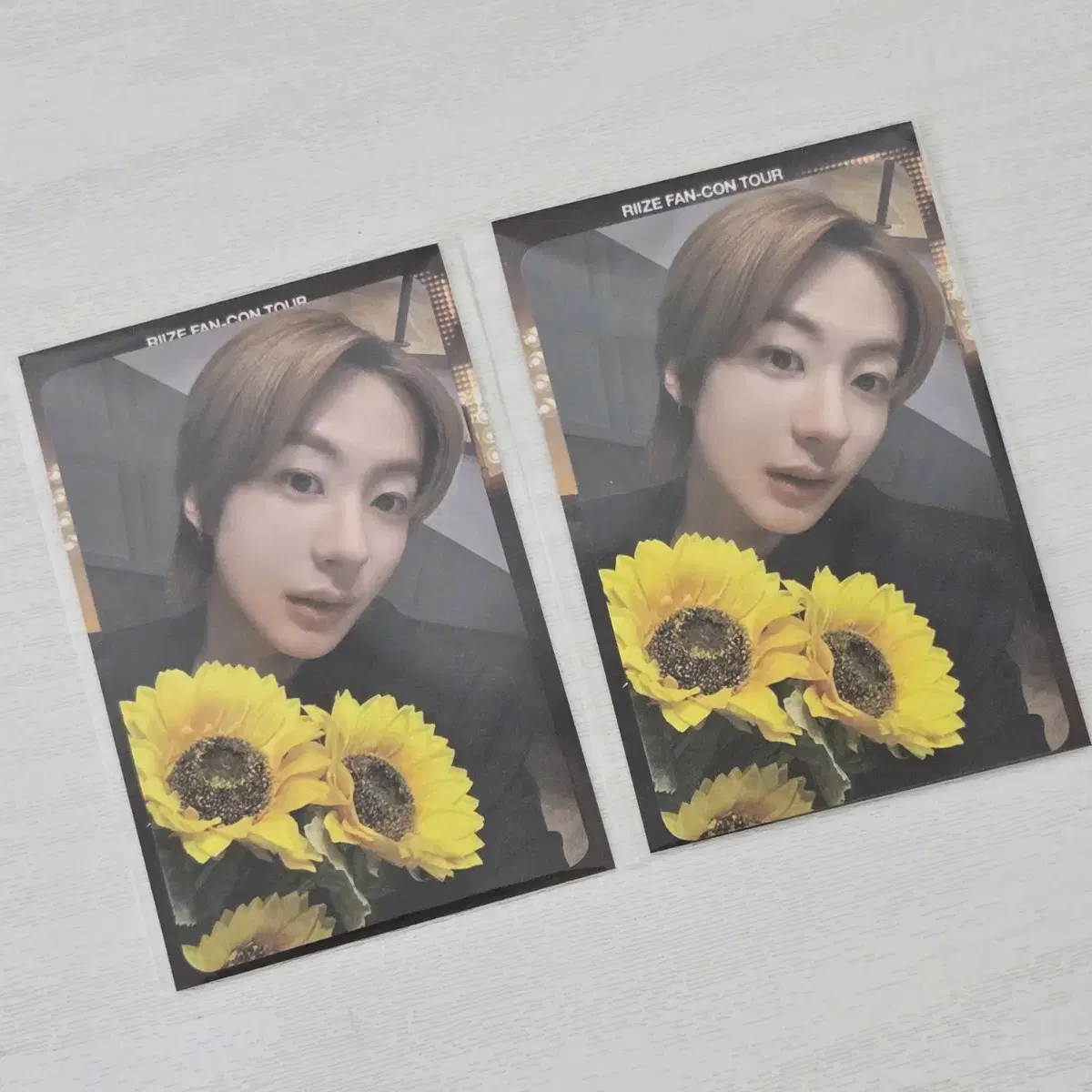 Rize chanyoung fan con Liveviewing Photocard