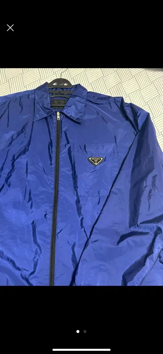 Prada Rina nylon jacket windbreaker shirt