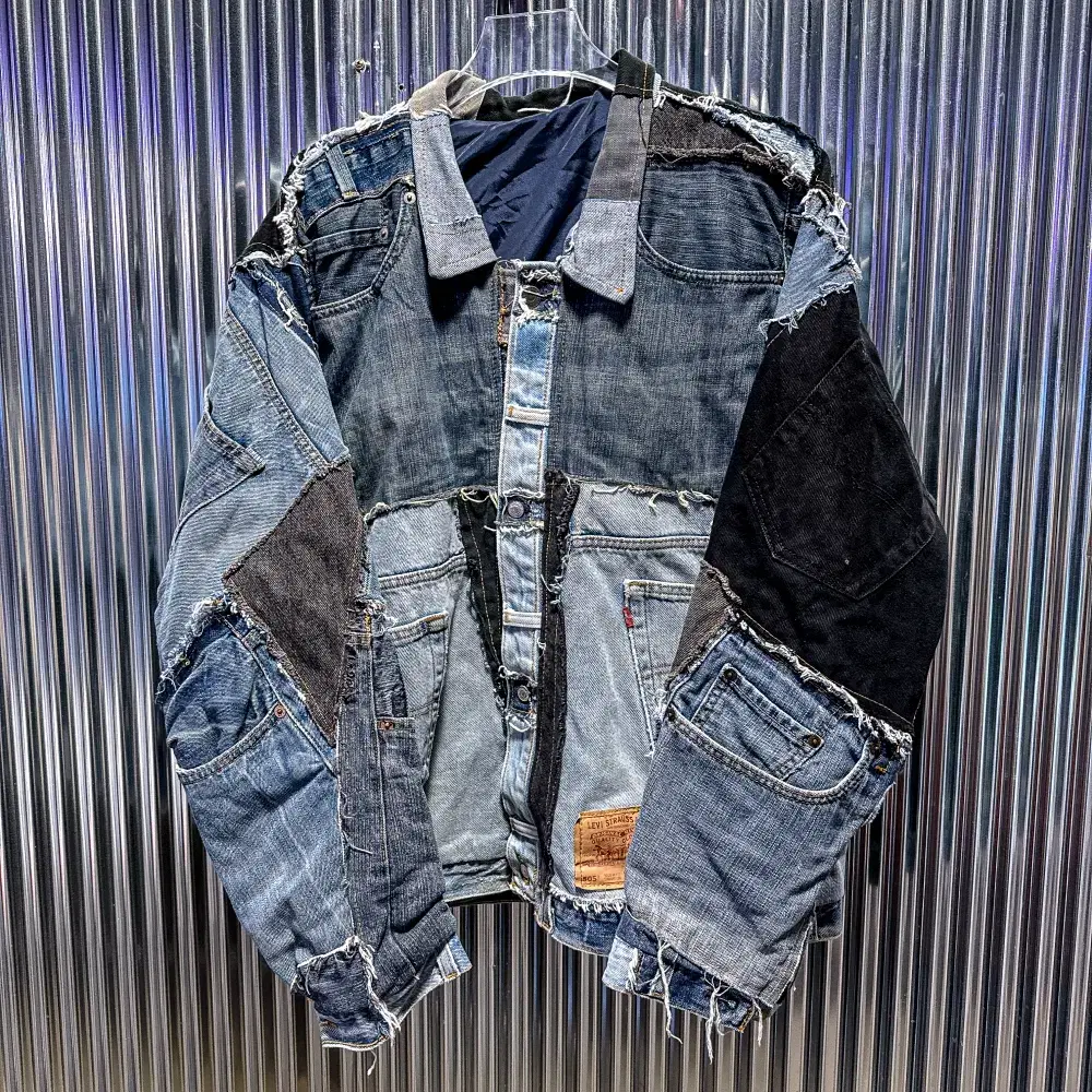 Levi's Remake Patchwork Denim Jacket (Domestic XL) CE376