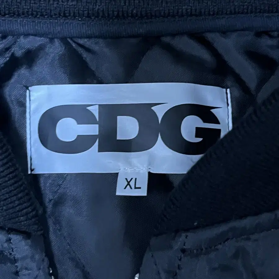 CDG 퀼티드 스태프 자켓 XL