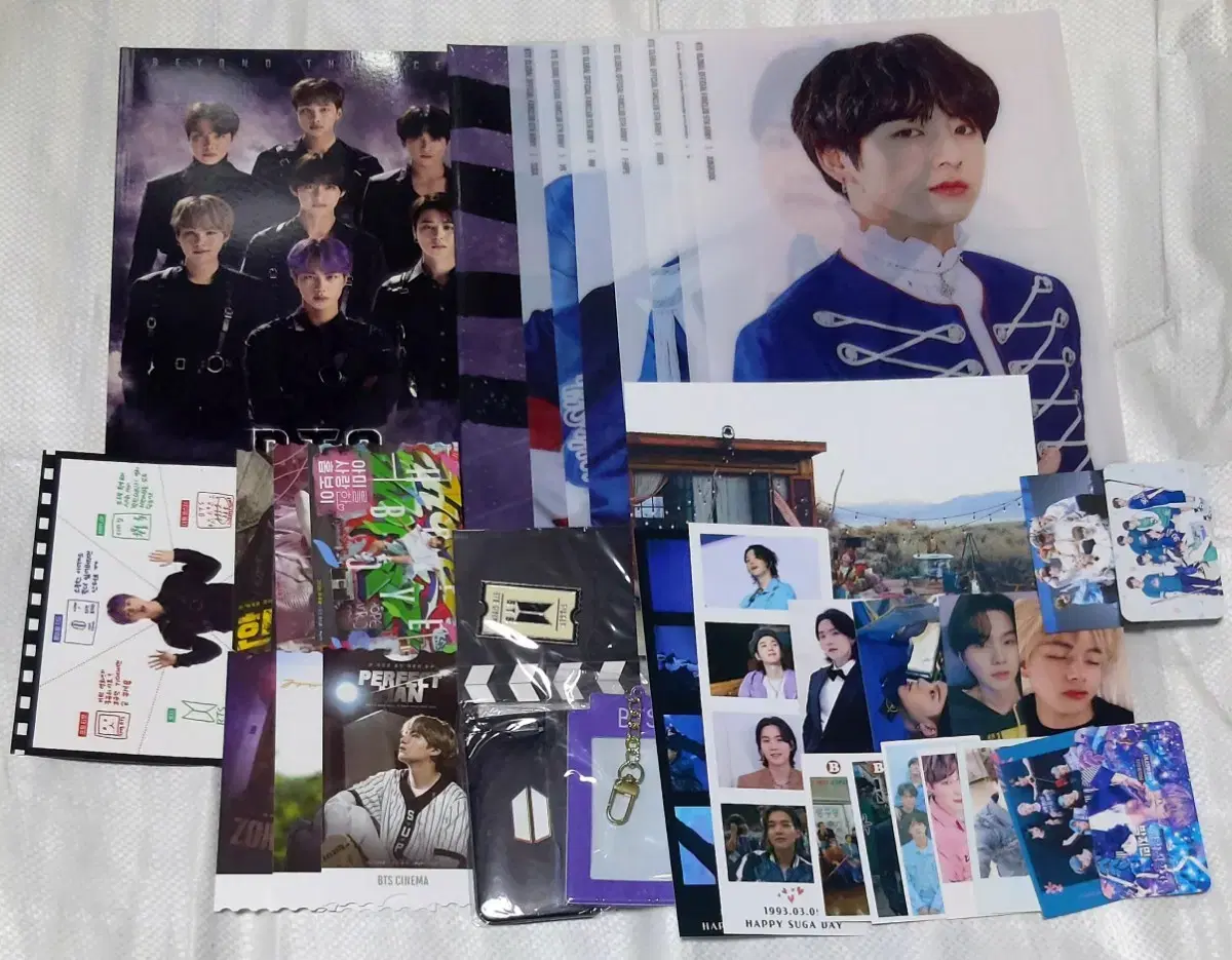 Bulk)Bangtan Army Book 6th 5th unofficial goods Dikon Ticket poster Photocard