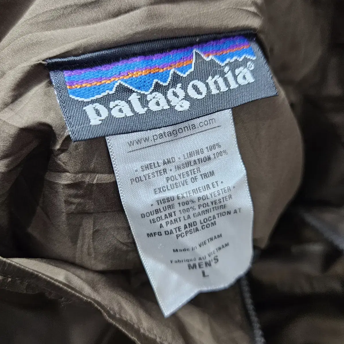 2011 파타고니아 Patagonia 퍼프자켓 경량패딩 다운스웨터 L