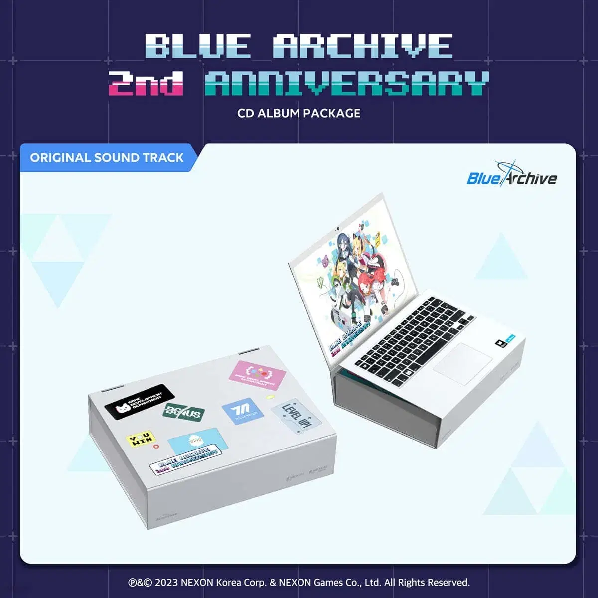 Bloo Archives 2nd Anniversary OST CD Kit (Unsealed) + Poster (Unused)