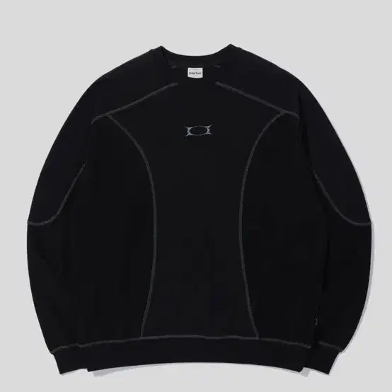 크리틱 INCISION PIGMENT SWEATSHIRTS BLACK L