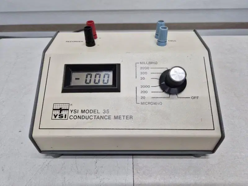 ysi 35 conducance meter  도관측정기